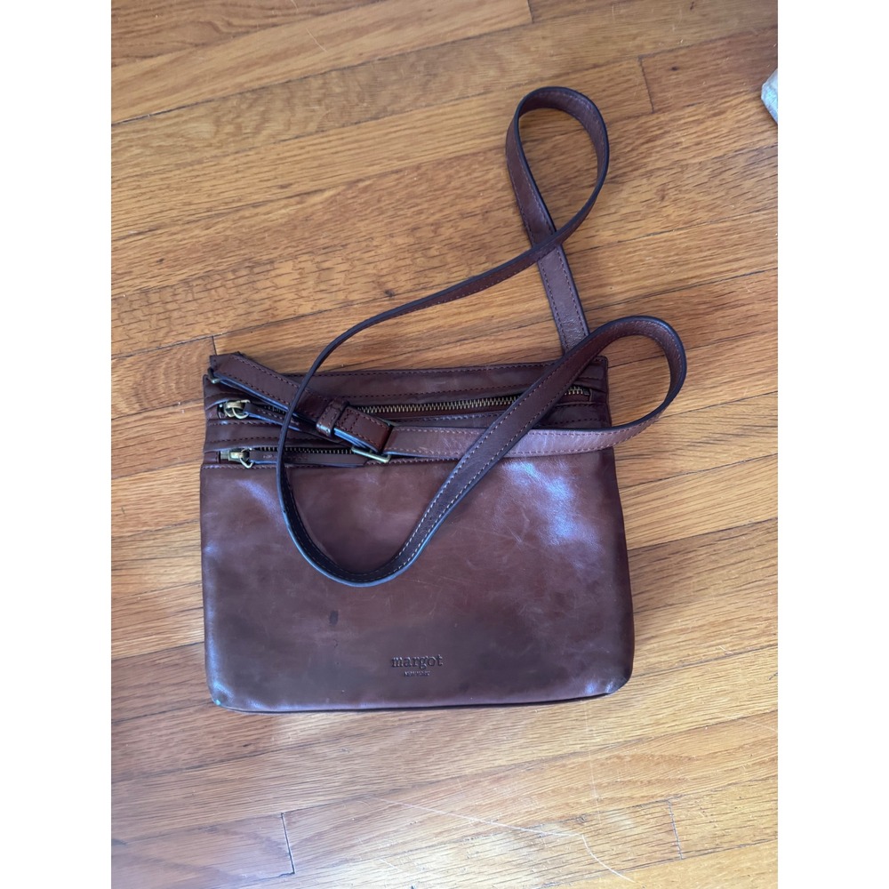 Margot Brown Crossbody Bag